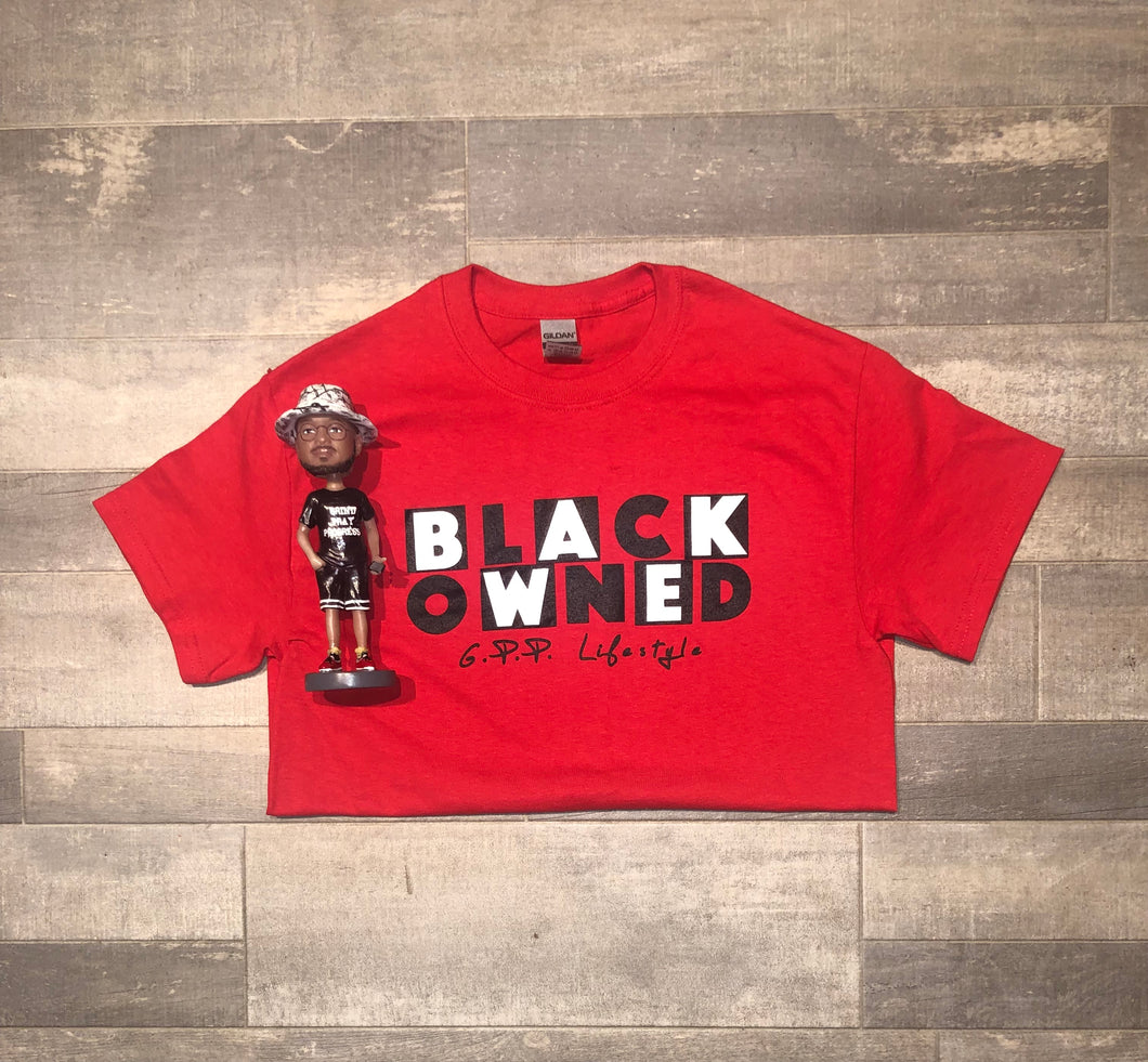 The “Black Owned” Tee (Red)