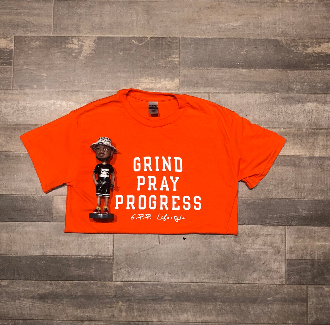 The “O.G.” Tee (Orange: White Font)